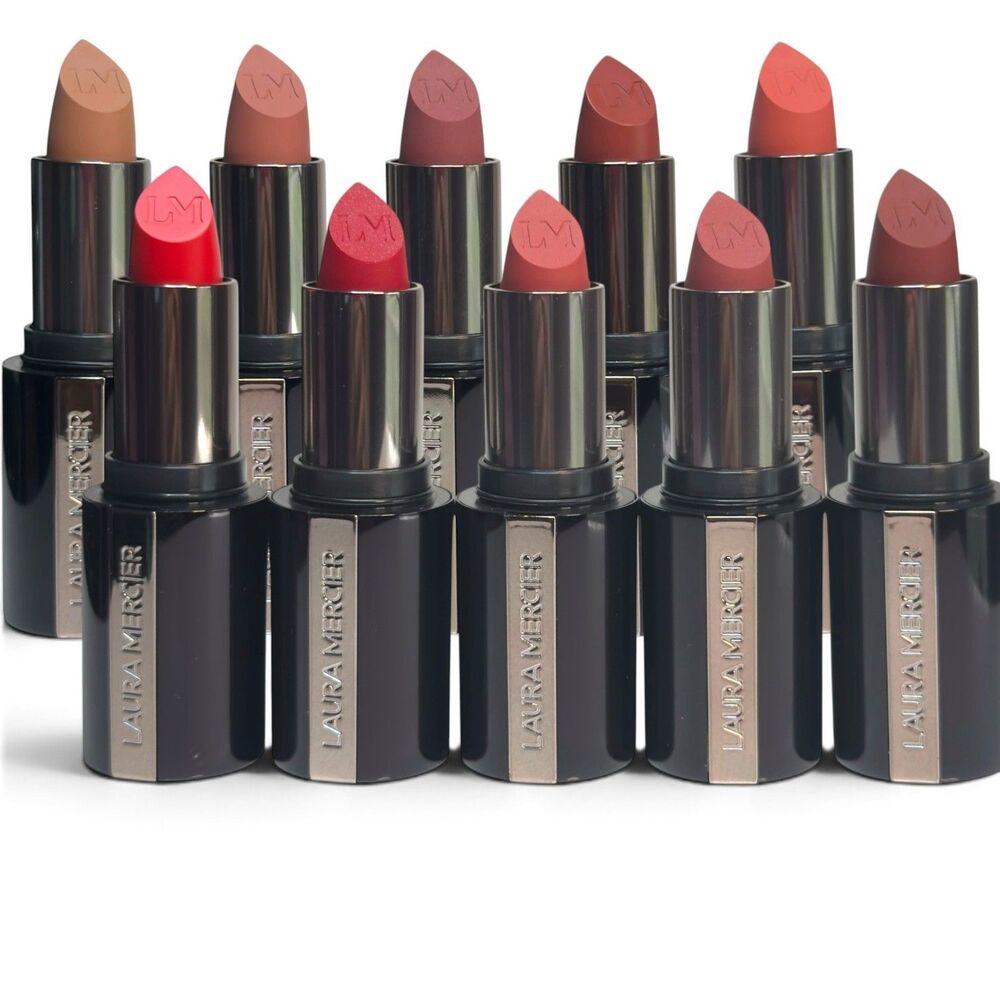 Laura Mercier Caviar Smoothing Matte Lipstick 3.8g NEW IN BOX CHOOSE SHADE